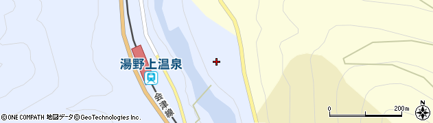 福島県下郷町（南会津郡）湯野上（寄上乙）周辺の地図