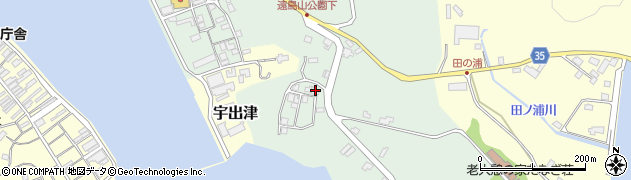 石川県鳳珠郡能登町宇出津山分3周辺の地図