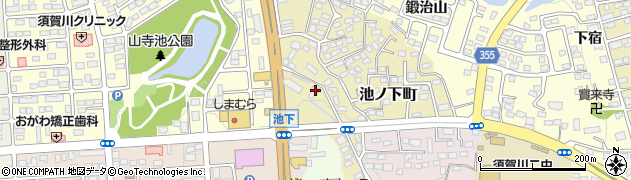 福島県須賀川市池ノ下町52周辺の地図