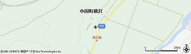 新潟県長岡市小国町横沢1220周辺の地図