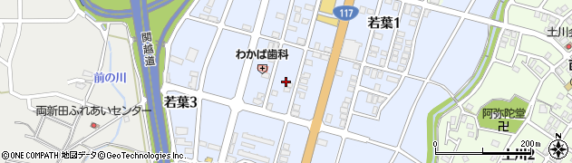 新潟県小千谷市若葉周辺の地図
