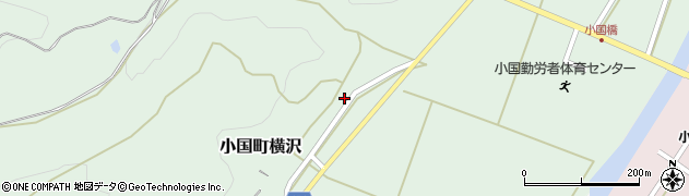 新潟県長岡市小国町横沢1197周辺の地図