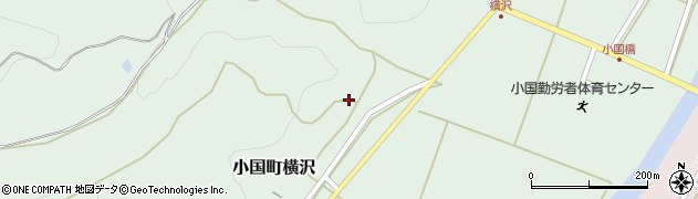 新潟県長岡市小国町横沢1348周辺の地図