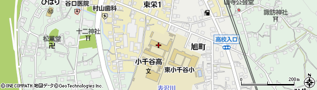 小千谷高等学校周辺の地図