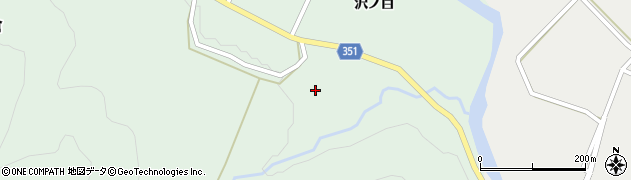 福島県只見町（南会津郡）大倉（前沢口）周辺の地図