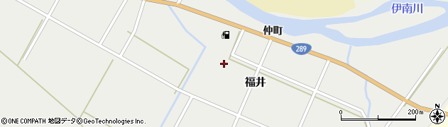 福島県只見町（南会津郡）福井（三日町）周辺の地図