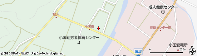 新潟県長岡市小国町横沢1571周辺の地図