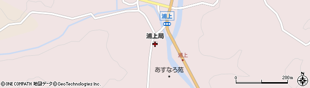 浦上郵便局 ＡＴＭ周辺の地図