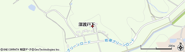 福島県須賀川市深渡戸（下）周辺の地図