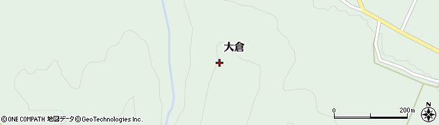 福島県南会津郡只見町大倉前山周辺の地図