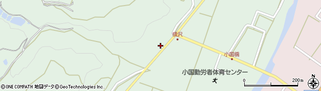 新潟県長岡市小国町横沢1716周辺の地図