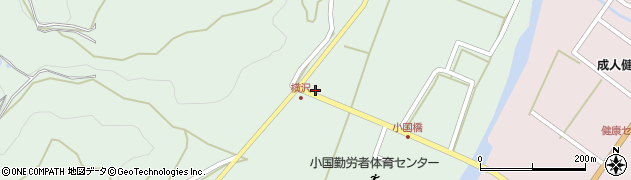新潟県長岡市小国町横沢1610周辺の地図