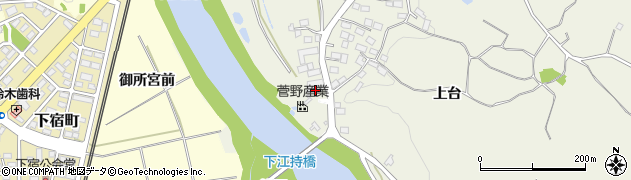 福島県須賀川市江持岩崎5周辺の地図