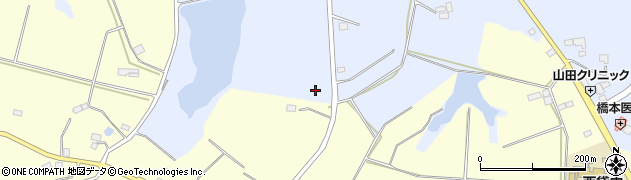 福島県須賀川市越久（延命池）周辺の地図