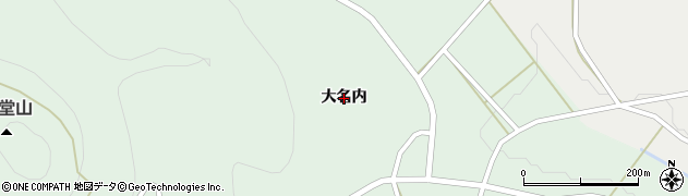 福島県小野町（田村郡）小戸神（大名内）周辺の地図