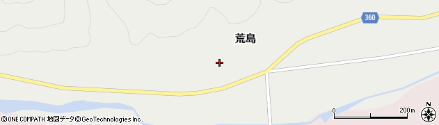 福島県只見町（南会津郡）荒島（居廻）周辺の地図