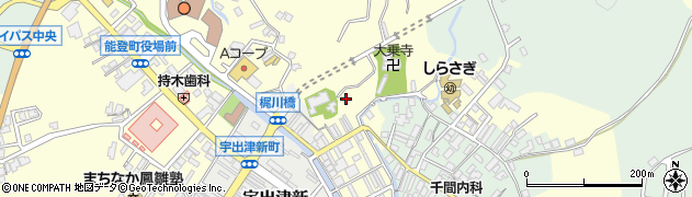 石川県能登町（鳳珠郡）宇出津周辺の地図