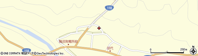 福島県下郷町（南会津郡）高陦（下居平乙）周辺の地図