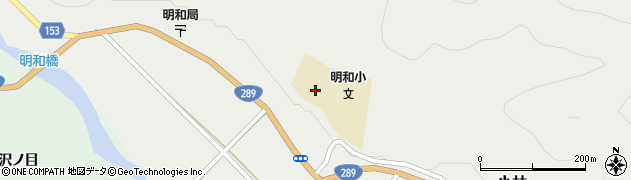 福島県只見町（南会津郡）小林（上照岡）周辺の地図