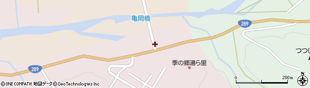 福島県只見町（南会津郡）長浜（上坂下）周辺の地図
