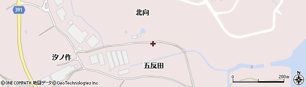 福島県楢葉町（双葉郡）波倉（橋向）周辺の地図