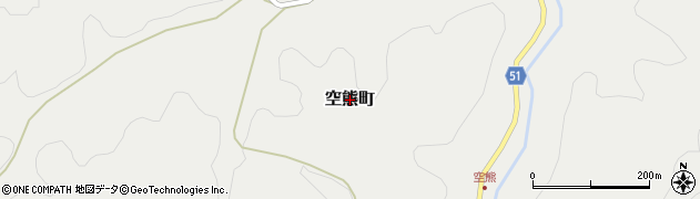 石川県輪島市空熊町周辺の地図