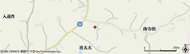 福島県須賀川市江持喜太夫周辺の地図
