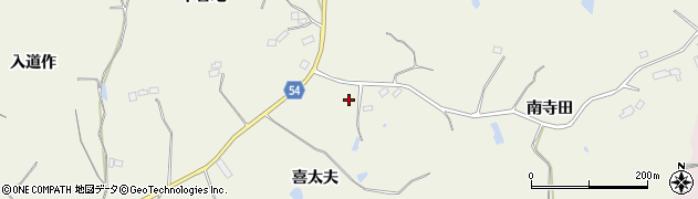 福島県須賀川市江持（喜太夫）周辺の地図