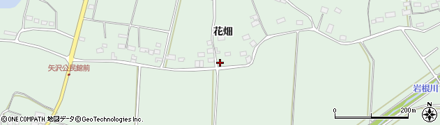 福島県須賀川市矢沢花畑26周辺の地図