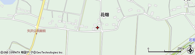 福島県須賀川市矢沢花畑24周辺の地図