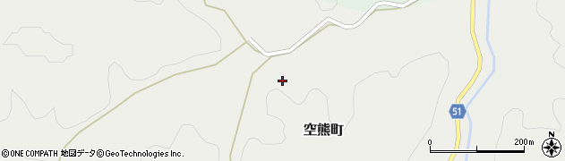石川県輪島市空熊町（石田）周辺の地図