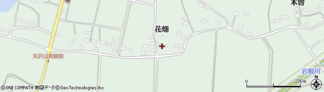 福島県須賀川市矢沢花畑33周辺の地図