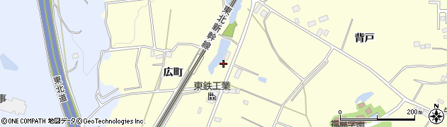 福島県須賀川市森宿広町116周辺の地図