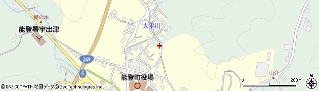石川県鳳珠郡能登町宇出津チ12周辺の地図