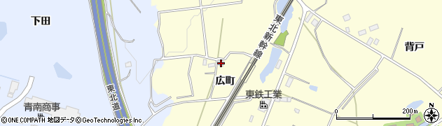 福島県須賀川市森宿広町164周辺の地図