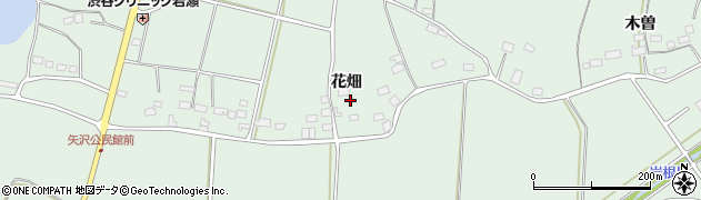 福島県須賀川市矢沢花畑30周辺の地図