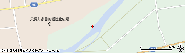 福島県只見町（南会津郡）大倉（下川原）周辺の地図