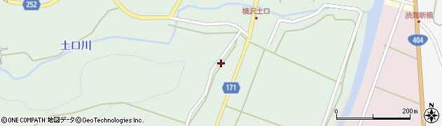 新潟県長岡市小国町横沢2365周辺の地図