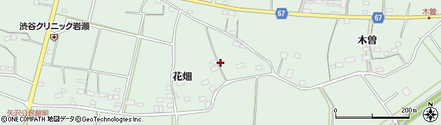 福島県須賀川市矢沢花畑44周辺の地図