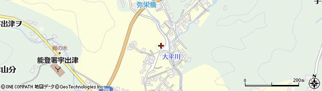 石川県能登町（鳳珠郡）宇出津（ル）周辺の地図
