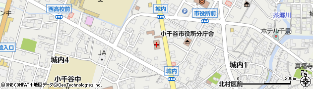 小千谷市消防本部周辺の地図