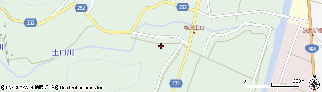 新潟県長岡市小国町横沢2418周辺の地図