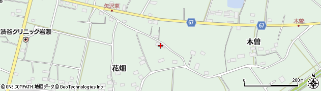 福島県須賀川市矢沢花畑90周辺の地図