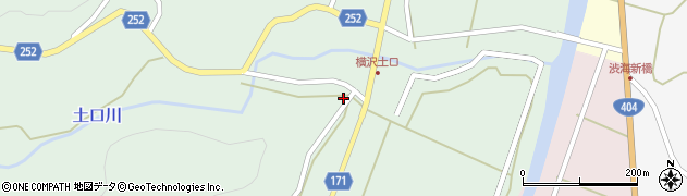 新潟県長岡市小国町横沢2414周辺の地図
