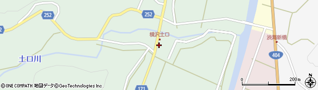 新潟県長岡市小国町横沢2341周辺の地図