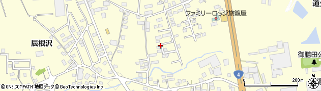 福島県須賀川市森宿周辺の地図