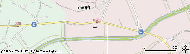 福島県須賀川市袋田（堂の前）周辺の地図