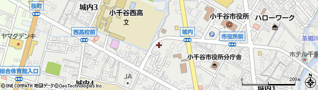 中央理容館周辺の地図