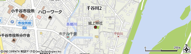 城上神社周辺の地図