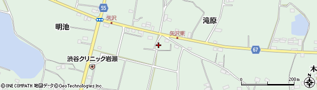 福島県須賀川市矢沢花畑71周辺の地図